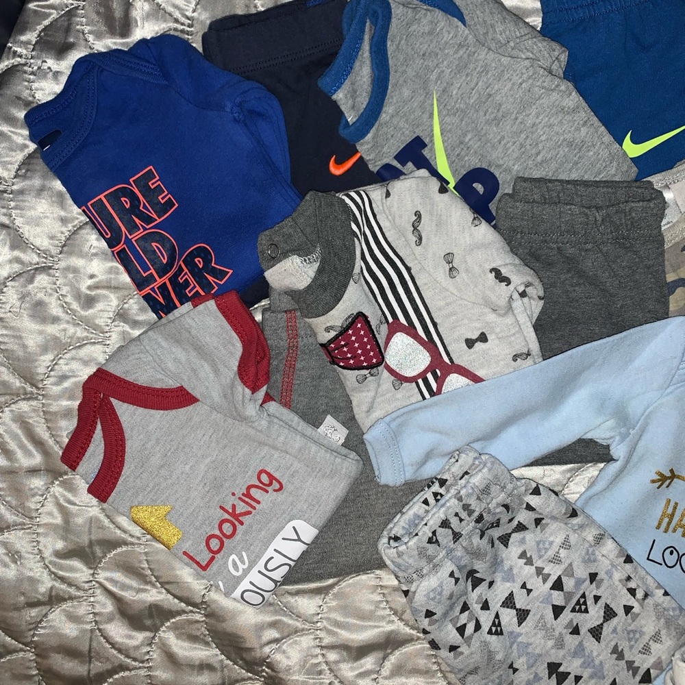 Boy Clothing 0-3 Up To 6-9 Months